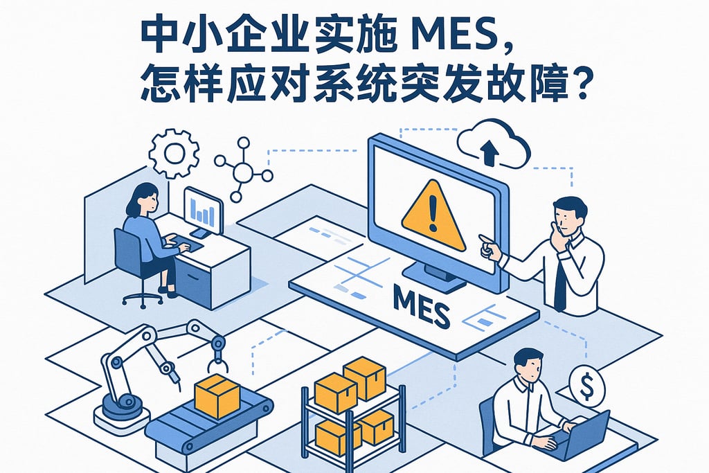 中小企业实施 MES，怎样应对系统突发故障？